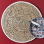 Home Deco Factory Set de table rond tressé 38 cm MIRAGE