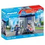 Playmobil 71733 - Salle d'interrogatoire de police avec relevé d'empreintes, Set Action Heroes, Les policiers, 38 pièces, Jouet à partir de 4 ans