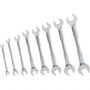 Bosch Jeu de 8 clés plates doubles 6-22 mm acier chrome-vanadium chromé mat