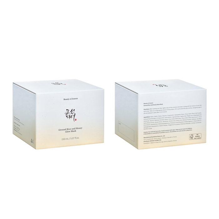 Beauty Of Joseon Riz et Miel Lueur Masque Gommant 150 ml Beauty Of Joseon Riz et Miel Lueur Masque Gommant 150 ml
