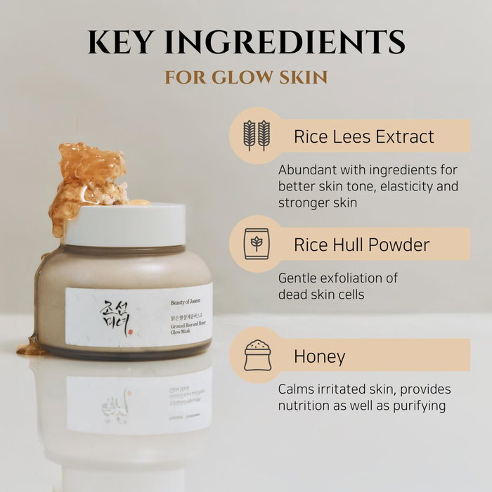 Beauty Of Joseon Riz et Miel Lueur Masque Gommant 150 ml Beauty Of Joseon Riz et Miel Lueur Masque Gommant 150 ml