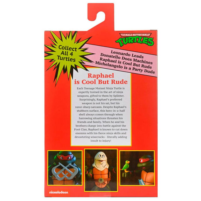 NECA Ultimate Raphael VHS Scale Action Figure 18cm