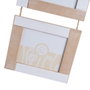 BigBuy Home Cadre photo Blanc Naturel Bois MDF