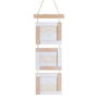 BigBuy Home Cadre photo Blanc Naturel Bois MDF