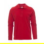 Payper Polo Piqué Manches Longues Homme Confortable Coton 210g/m² Respirant Idéal Uniforme Corporate