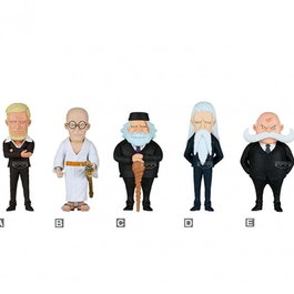 Banpresto One Piece World Collectable Figure Five Elders - Set de 12 figurines 7cm