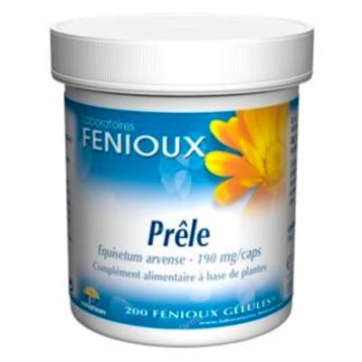 FENIOUX Cola de caballo (prêle) 190mg, 200 gélules FENIOUX Cola de caballo (prêle) 190mg, 200 gélules