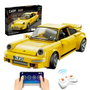 CADA - Réplique RUF - Voiture télécommandée - Contrôle via application Bluetooth et télécommande 2.4GHz - 222 pièces - Version française