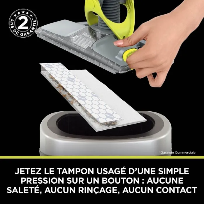 Shark VM200EU Aspirateur balai sans fil 2-en-1 avec nettoyage par pulvérisation