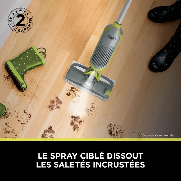 Shark VM200EU Aspirateur balai sans fil 2-en-1 avec nettoyage par pulvérisation