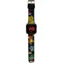Kids Licensing Montre enfant LED Pokemon POK4322 - Affichage LED, heure/date, fond d'écran interchangeable - Rouge, mouvement Quartz - Pile incluse