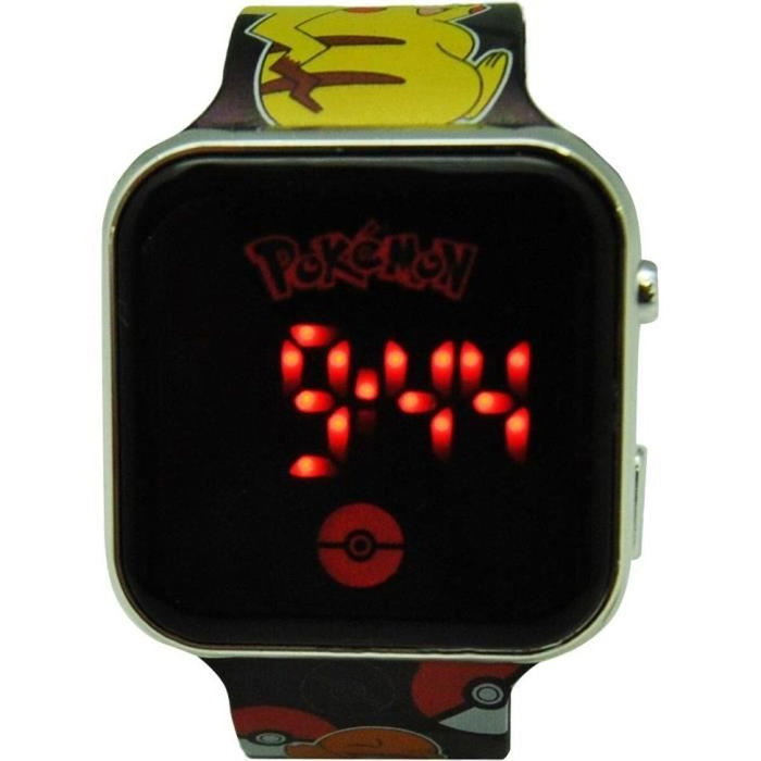 Kids Licensing Montre LED Pokémon Rouge Kids Licensing Montre LED Pokémon Rouge