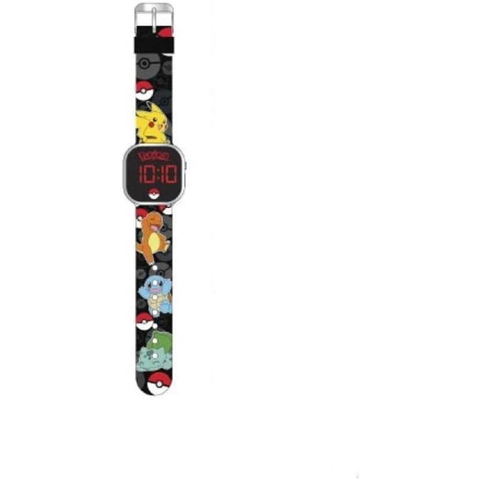 Kids Licensing Montre LED Pokémon Rouge Kids Licensing Montre LED Pokémon Rouge