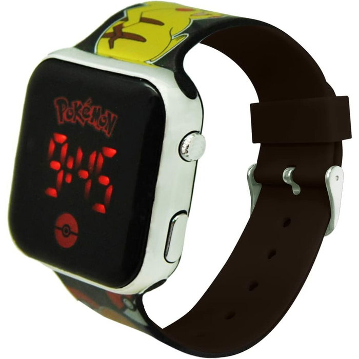 Kids Licensing Montre LED Pokémon Rouge Kids Licensing Montre LED Pokémon Rouge