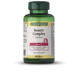 Nature's Bounty Complexe Beauté Biotine Zinc Vitamine C Santé Peau Cheveux Ongles 60 Gélules