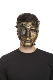 My Other Me Masque Steampunk Taille Unique - Version Multilingue (Espagnol, Anglais, Français, Italien, Portugais, Allemand)