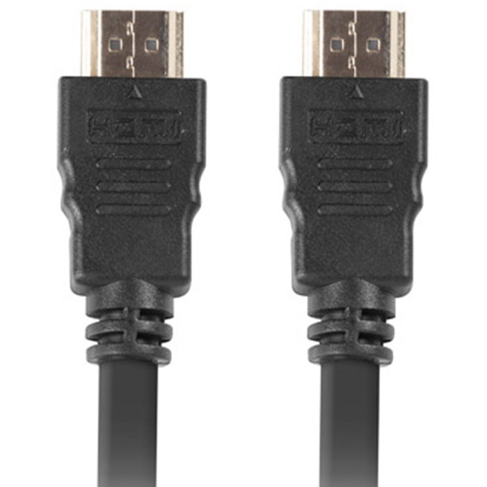 Lanberg Câble HDMI 1.4b Mâle-Mâble 15 m Noir Haute Vitesse Ethernet 10.2 Gb/s 4K 30Hz
