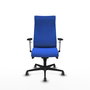 Piqueras Y Crespo Fauteuil Albacete Bleu avec Mécanisme Synchro et Accoudoirs ByN