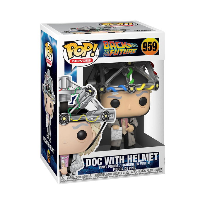 Funko POP! Vinyl Doc avec casque - Retour vers le futur Funko POP! Vinyl Doc avec casque - Retour vers le futur
