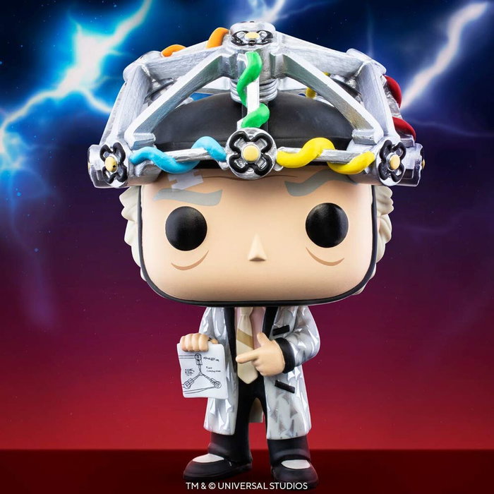 Funko POP! Vinyl Doc avec casque - Retour vers le futur Funko POP! Vinyl Doc avec casque - Retour vers le futur