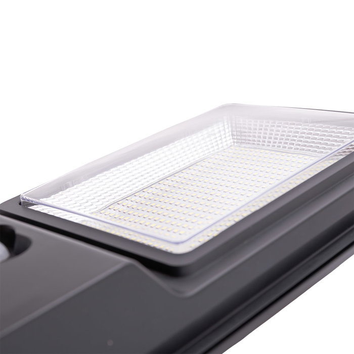 Lampadaire solaire LED 500W 6000K blanc froid IP65 avec capteur de mouvement WR-S02E-CW Lampadaire solaire LED 500W 6000K blanc froid IP65 avec capteur de mouvement WR-S02E-CW