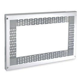 HERRAJES ALK Cadre pour meuble micro-ondes, Chrome mat, Module 600