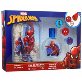 Air-Val Spiderman et Pinball Eau de Toilette pour enfant, lot de 3 pièces de 50 ml