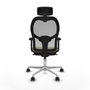 Piqueras y Crespo Chaise de Bureau Jorquera 2D086N2 Vert Olive