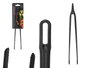 Kinvara Pince de Cuisine Étroite 28 x 2 x 5 cm Plastique PBT Noir (Set de 24)