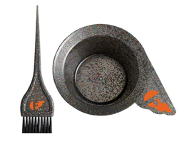 Fudge Professional Bol à mélange de couleurs en plastique pour salon de coiffure - Gris