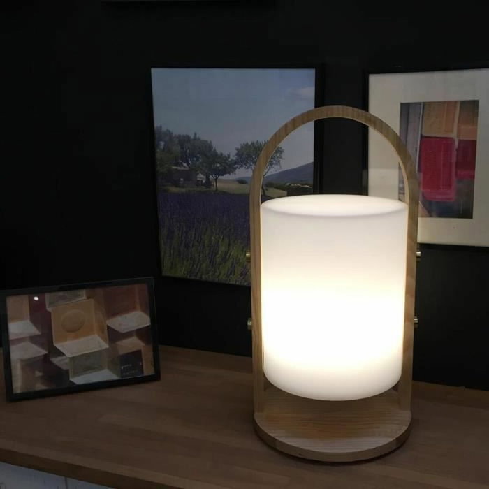 Lumisky Woody Lanterne LED sans fil Blanche Lumisky Woody Lanterne LED sans fil Blanche