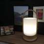 Lumisky Woody Lanterne LED sans fil Blanche
