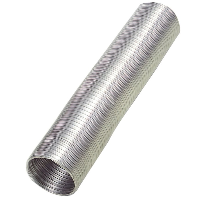 WOLFPACK LINEA PROFESIONAL Gaine aluminium compacte grise Ø 150 mm / 5 mètres WOLFPACK LINEA PROFESIONAL Gaine aluminium compacte grise Ø 150 mm / 5 mètres