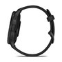 Garmin Venu 3, Bracelet Silicone Noir, Écran AMOLED 1,4 po