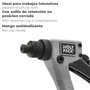 WOLFPACK LINEA PROFESIONAL Remachadora Forjada Plus 1 Mano