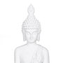 BigBuy Home Figurine Décorative Blanc Buda