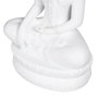 BigBuy Home Figurine Décorative Blanc Buda