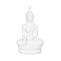 BigBuy Home Figurine Décorative Blanc Buda