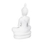 BigBuy Home Figurine Décorative Blanc Buda