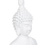 BigBuy Home Figurine Décorative Blanc Buda