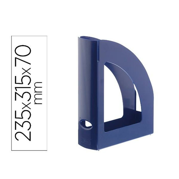 Archivo 2000 Porte-revues Bleu Plastique A4