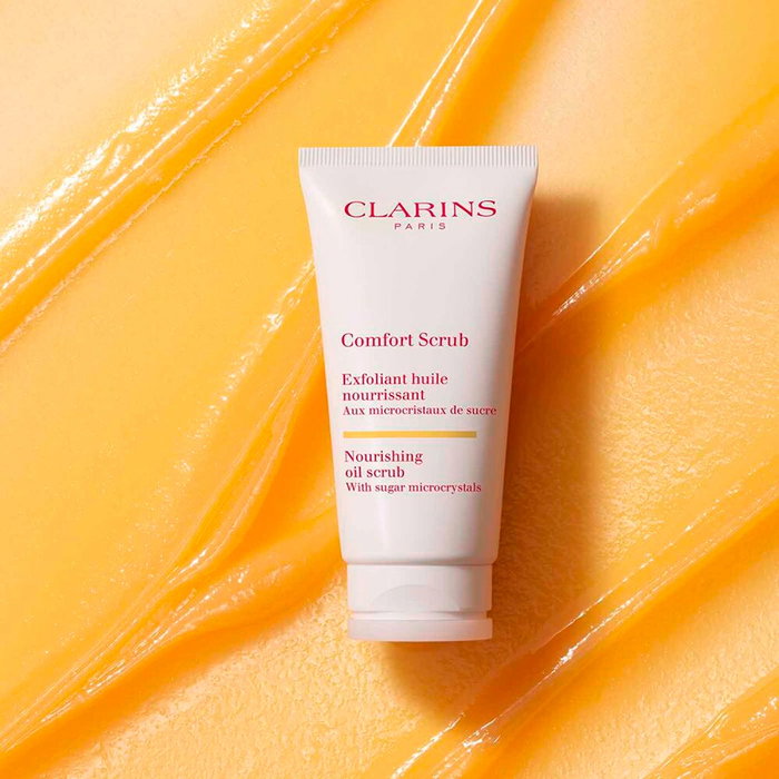 Clarins COMFORT SCRUB Huile Exfoliante Nourrissante pour Peaux Sèches, 50 ml