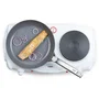 Domo Plaque de cuisson électrique 2 feux 15 cm et 18 cm