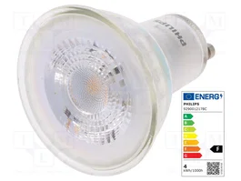 PHILIPS Lampe LED GU10 blanc ambiant 2700K