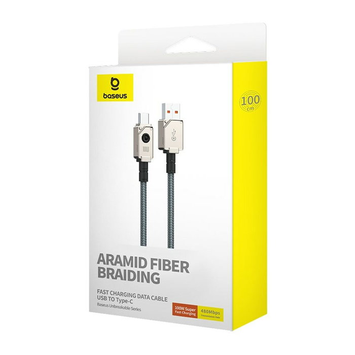 Baseus Câble USB A vers USB-C Noir 1 m Baseus Câble USB A vers USB-C Noir 1 m