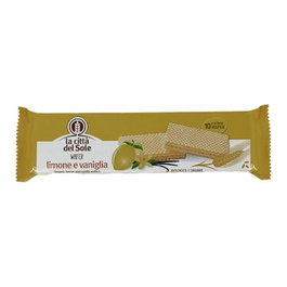LA CITTA DEL SOLE Wafer Citron et Vanille 125 g