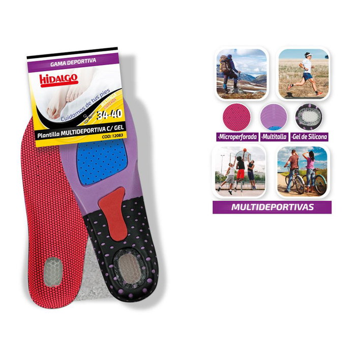 Hidalgo Semelles multi-sports en gel T: 34-40