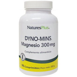 NATURES PLUS DYNO-MINS MAGNESIO 300mg 90 comp.