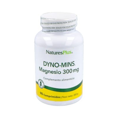 Natures Plus Dyno-Mins Magnésium 300 mg 90 Comprimés Complément Alimentaire Natures Plus Dyno-Mins Magnésium 300 mg 90 Comprimés Complément Alimentaire