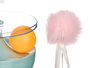 Mascow Jouet pour chat avec grelot, sol, 12 x 32 x 12 cm, plastique et métal, bleu, blanc, orange, rose, transparent (Set de 12)